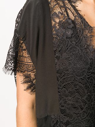 lace trim slip dress展示图