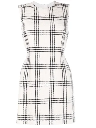 msgm tweed dress