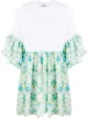 Image 1 of MSGM floral print T-shirt dress
