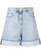 Image 1 of MSGM high-rise denim shorts