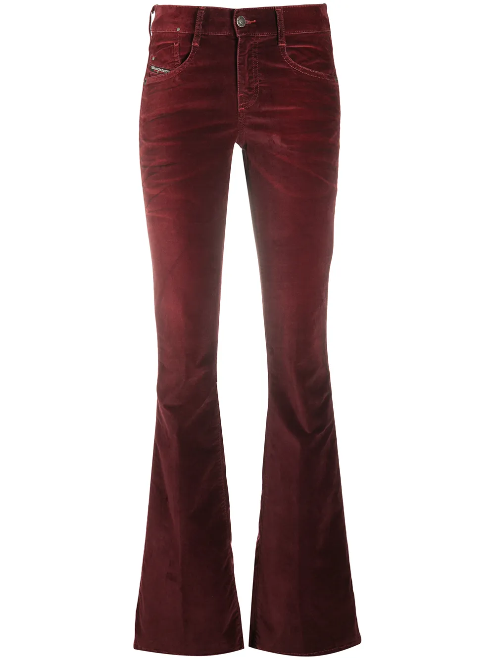 DIESEL D-EBBEY BOOT-CUT VELVET JEANS