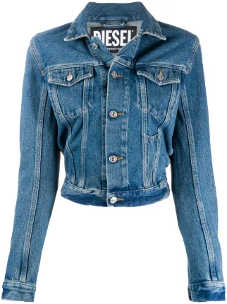 tailored denim jacket womens