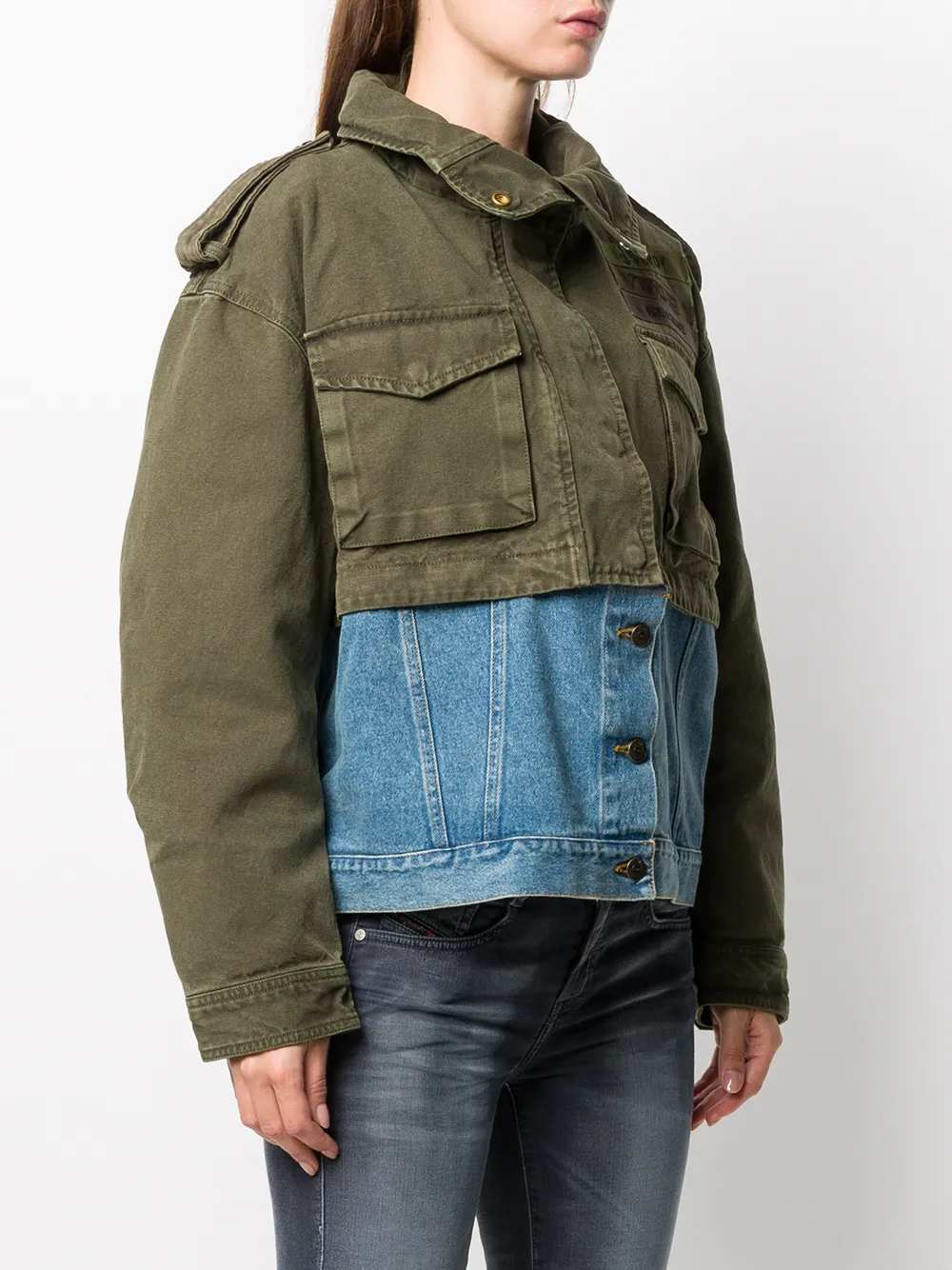 фото Diesel куртка в стиле милитари