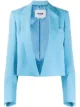 Image 1 of MSGM open-front cropped blazer
