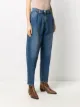 MSGM high-rise tapered jeans
