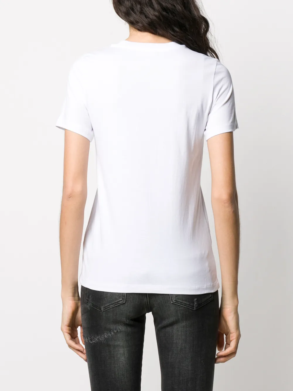 Diesel T-shirt met logoprint Wit