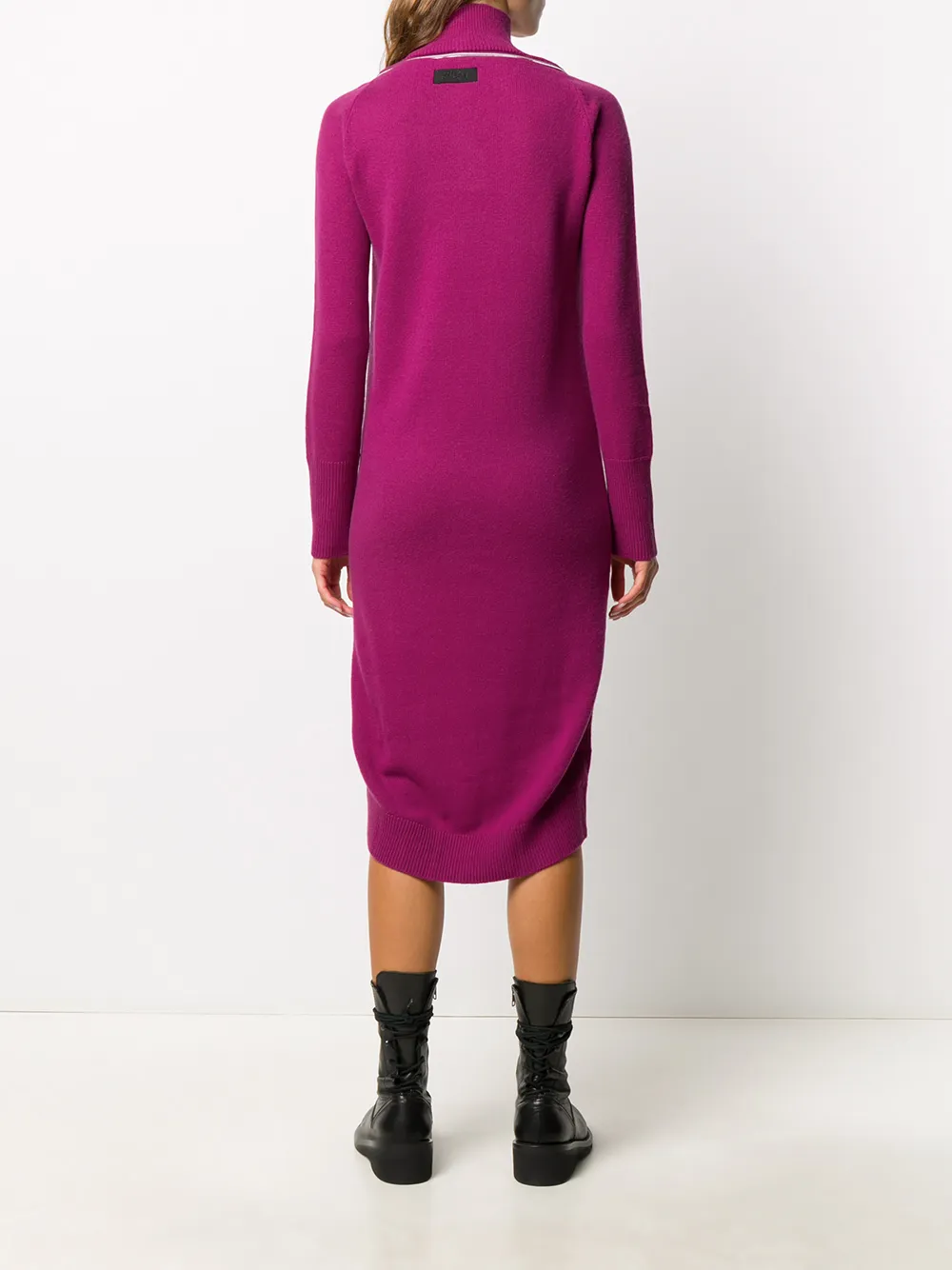 Diesel Jurk met col Roze