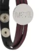 Diesel engraved coin bracelet