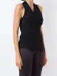Amir Slama sleeveless wrap blouse