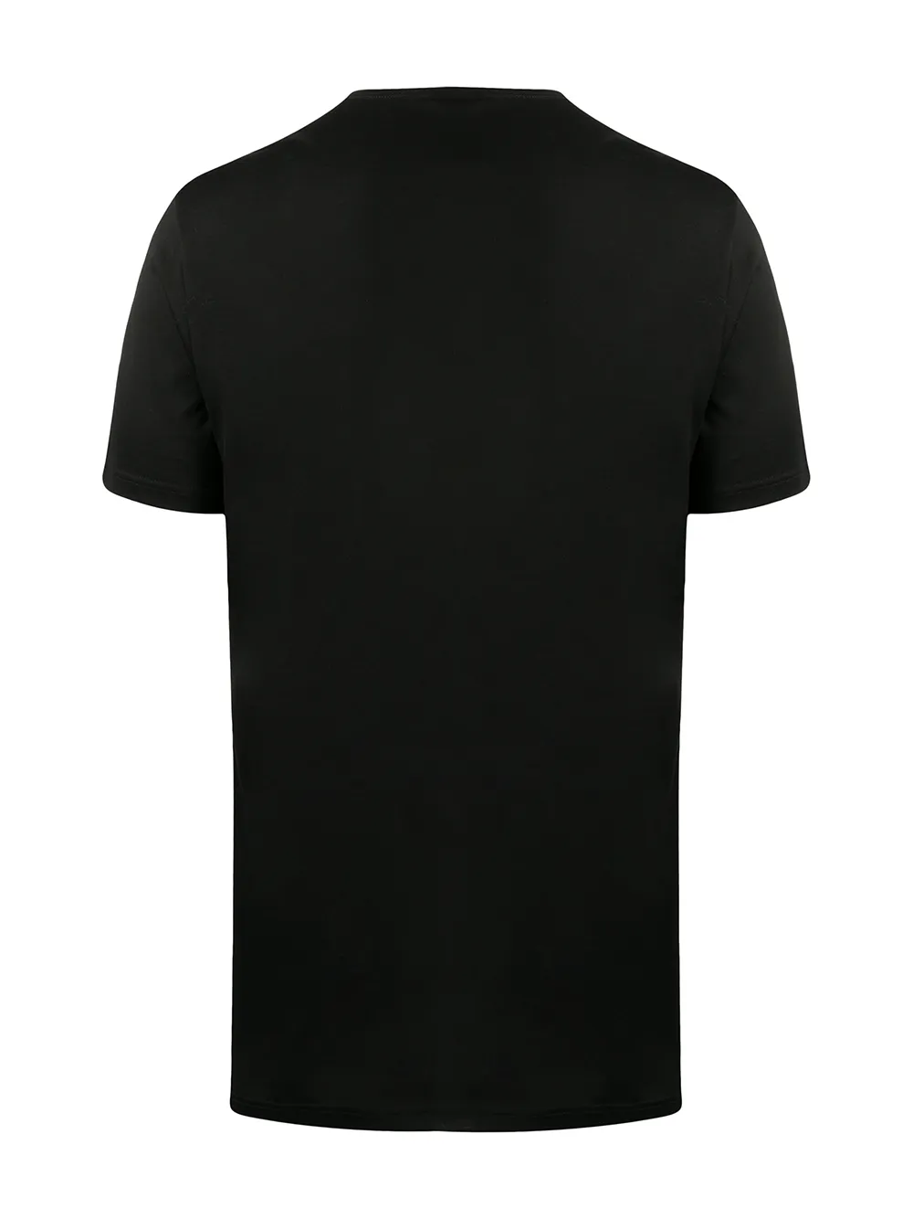 Zegna T-shirt met ronde hals - Zwart