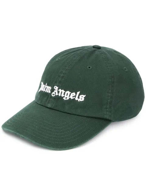 Palm Angels logo embroidered cap 