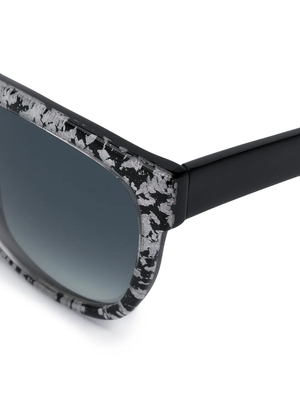 Thierry Lasry Profecy zonnebril met vierkant montuur Zwart