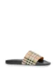 Image 2 of Burberry Vintage Check print slides