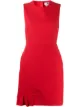 Image 1 of MSGM tulle puff sleeve cocktail dress