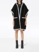 Image 2 of Burberry logo jacquard-woven cape