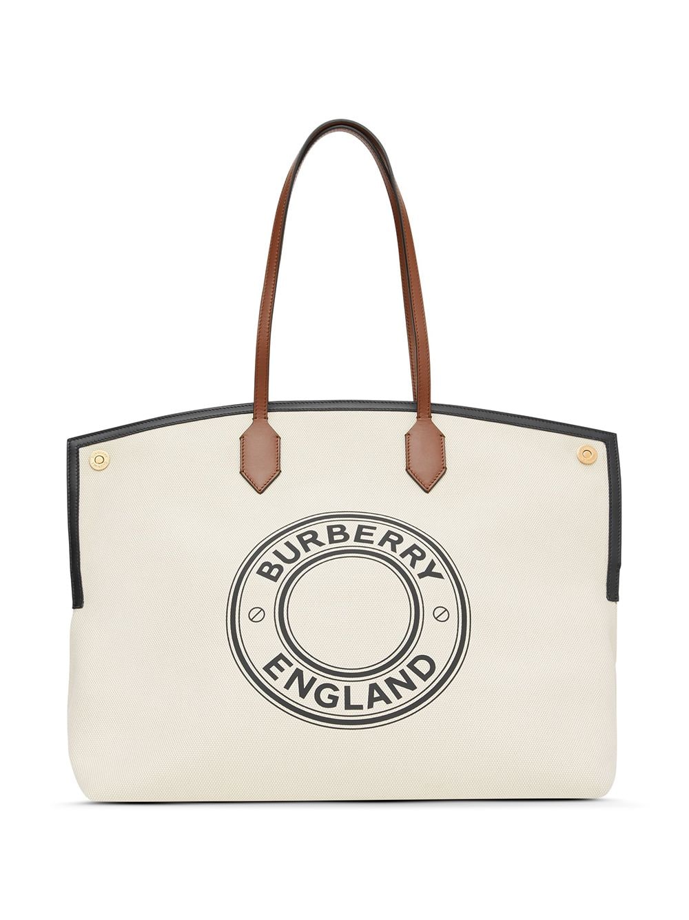 Burberry Graphic Logo Society Tote Bag - Farfetch