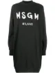 الصورة 1 من MSGM كنزة طويلة بطبعة شعار