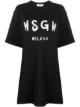 الصورة 1 من MSGM تيشيرت طويل بطبعة شعار الماركة