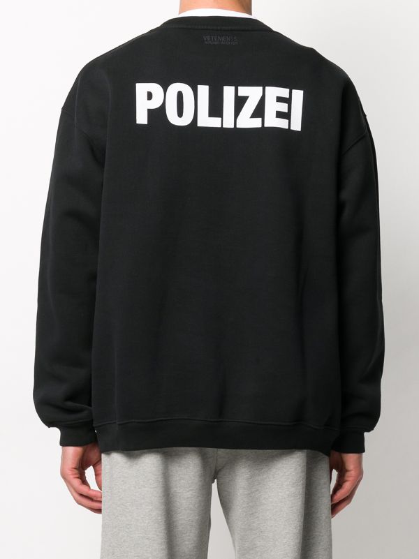 polizei sweatshirt