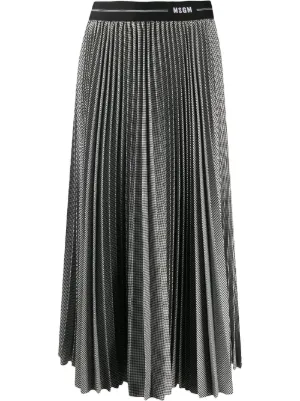 MSGM Pleated Skirt - Farfetch