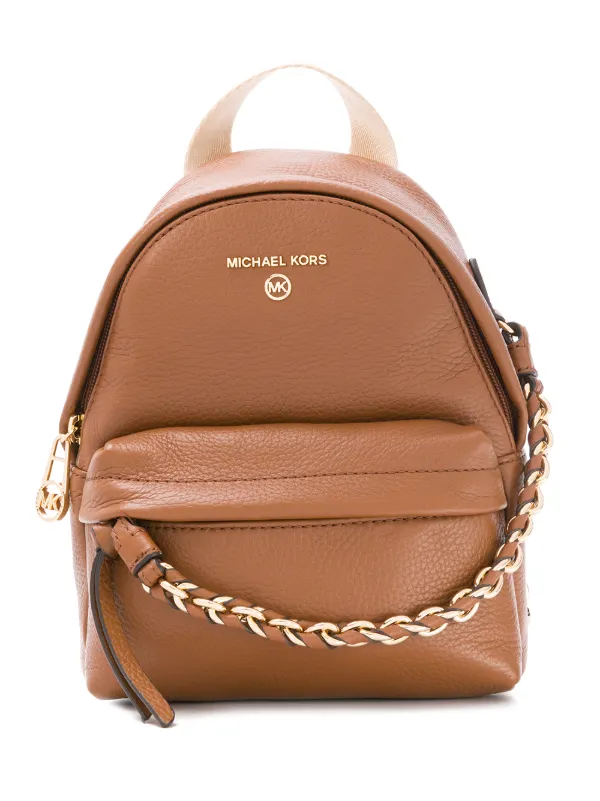 michael kors backpack leather