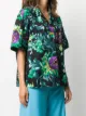 MSGM Venus Fly Trap print shirt