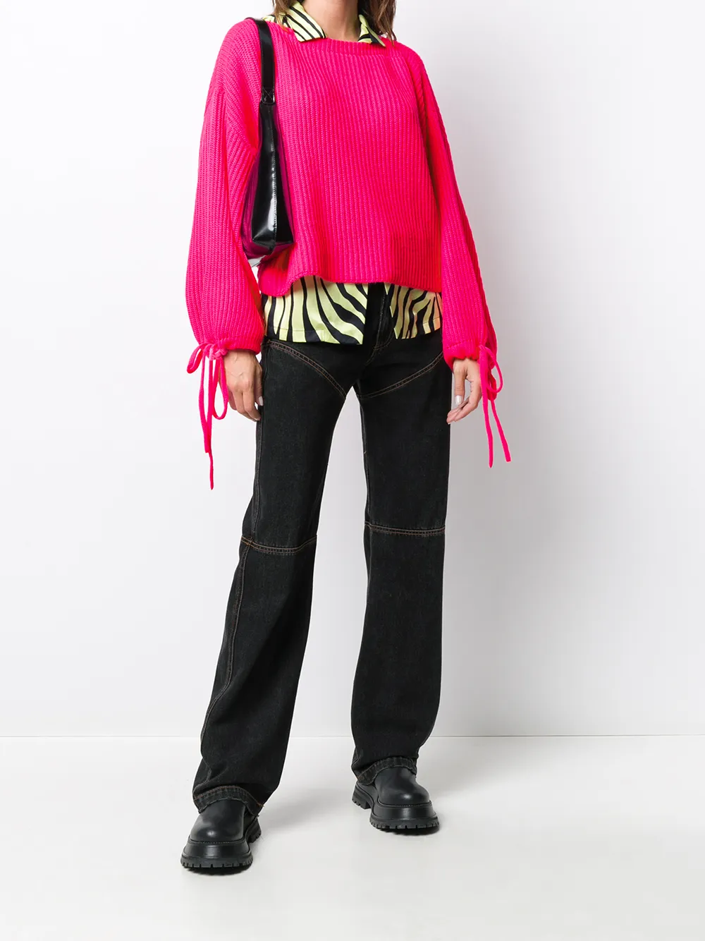 Image 2 of MSGM drawstring sleeves jumper