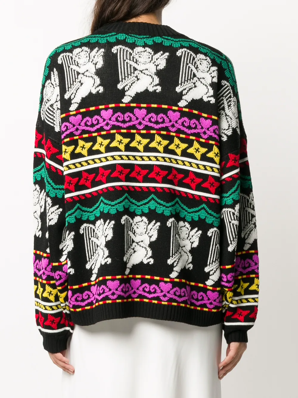 MSGM Intarsia trui Zwart