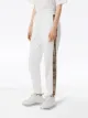 Burberry check-stripe track pants