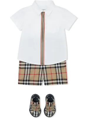 baby burberry shirt