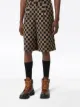 Burberry short ajusté à carreaux
