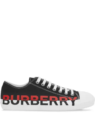 Burberry logo hot sale print sneakers