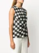 MSGM チェック トップ