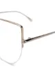 Fendi Eyewear oversized aviator-frame glasses