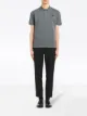 Image 2 of Prada logo plaque polo shirt