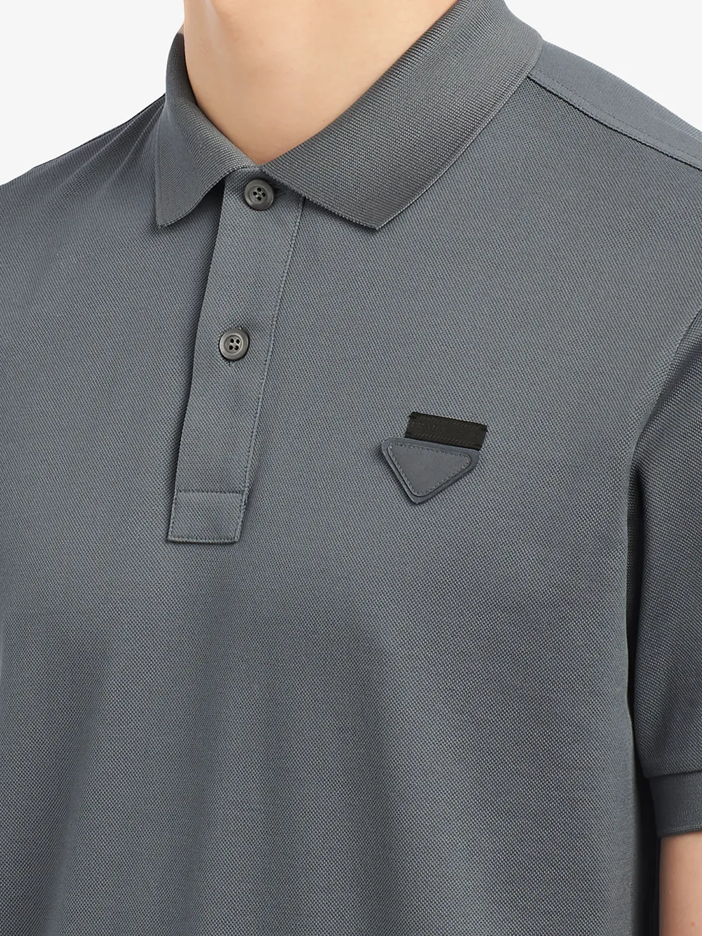 prada logo polo shirt