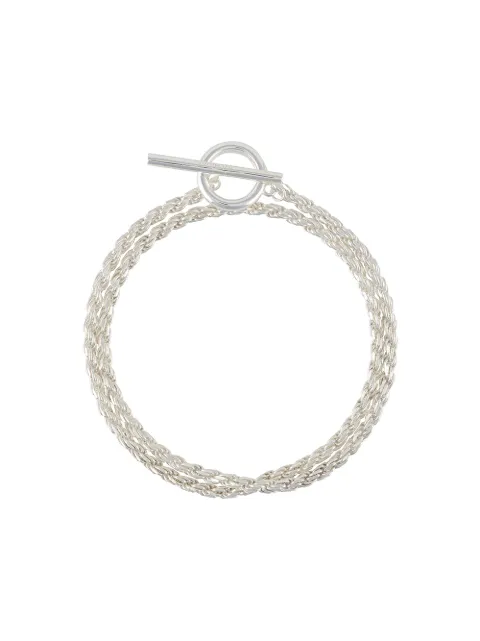 All Blues rope double bracelet 