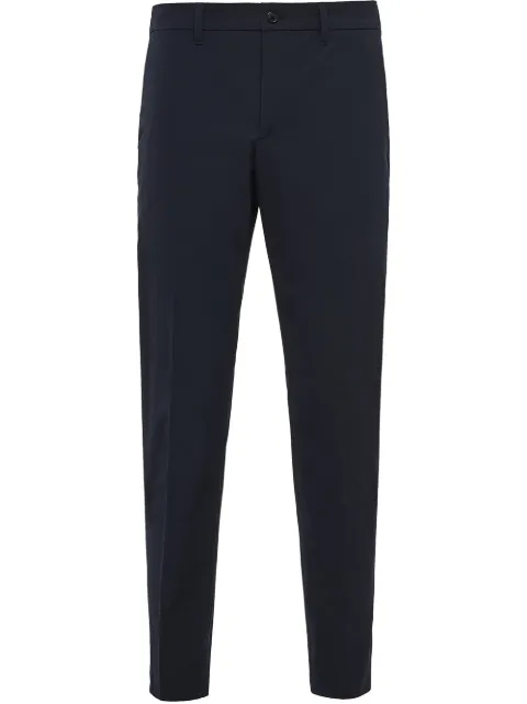 Prada slim-fit tailored trousers