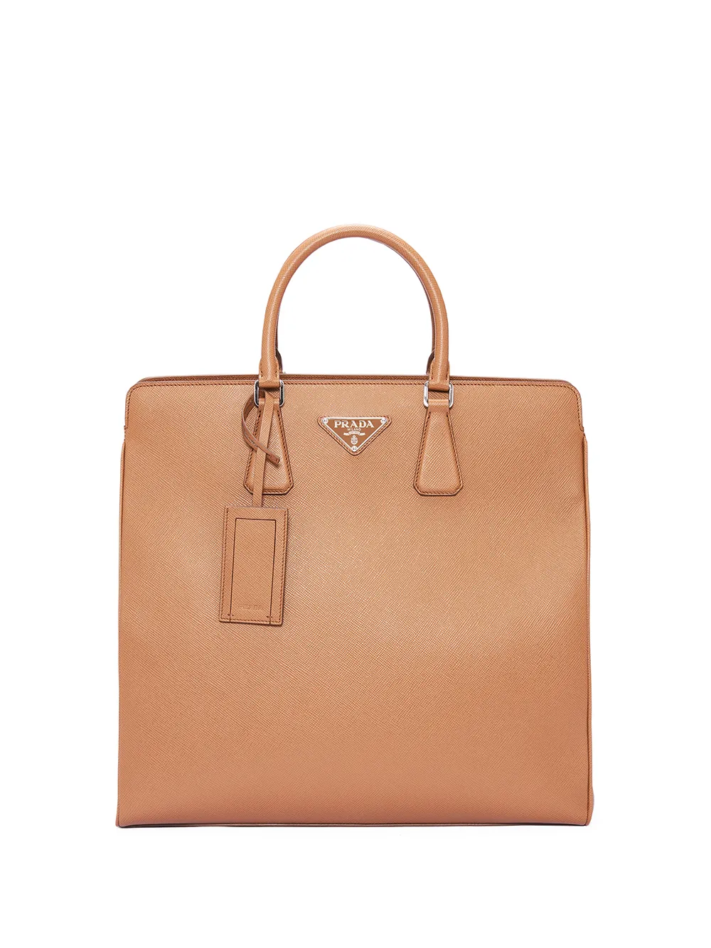 

Prada tote en piel saffiano - Marrón