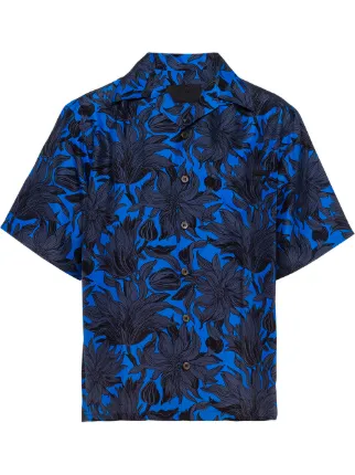 prada two print shirt