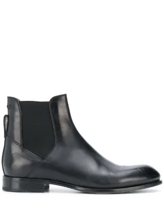 Zegna レザー チェルシーブーツ - Farfetch