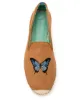 Blue Bird Shoes suede Butterfly espadrilles