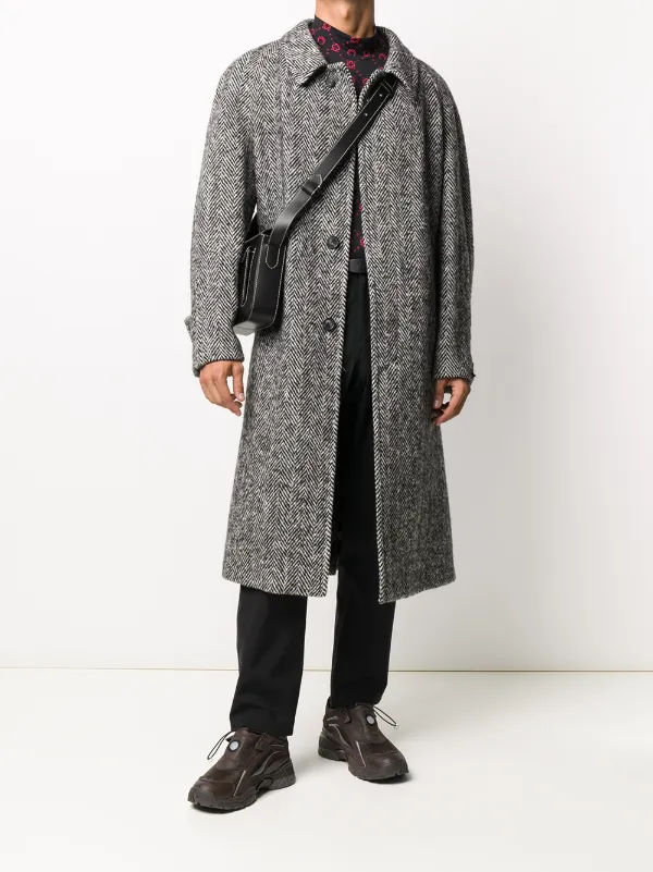 mens oversized wool coat