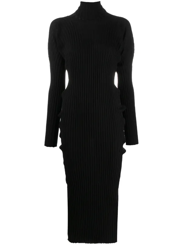 bottega veneta black dress