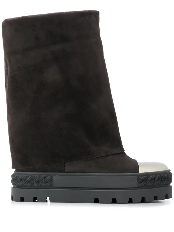 casadei platform boots