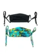 Image 2 of Amir Slama tropical print face masks (pack of 2)