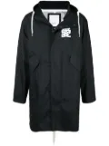 Ports V hooded parka - Black