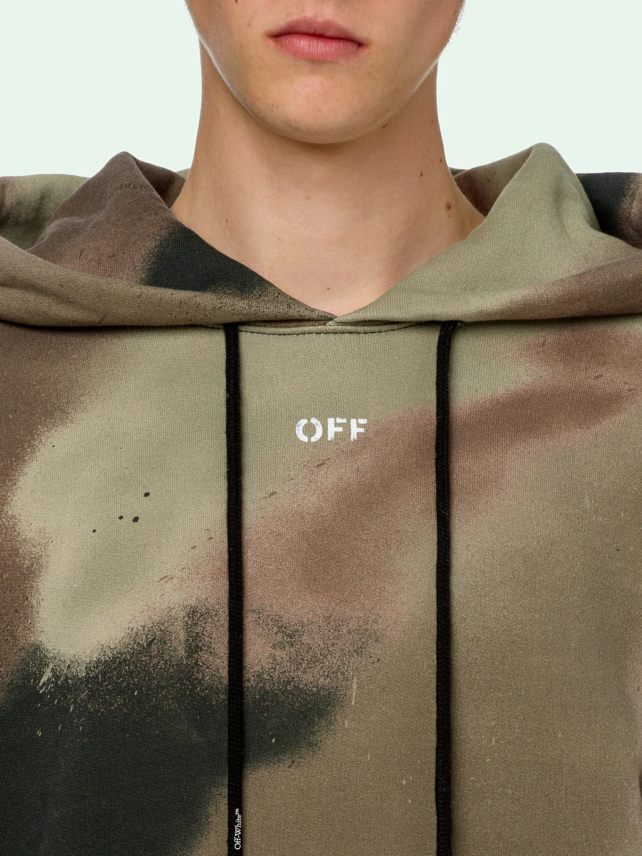 CAMO STENCIL HOODIE - Off-White 