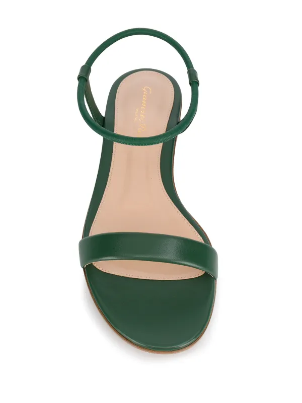 gianvito rossi green sandals