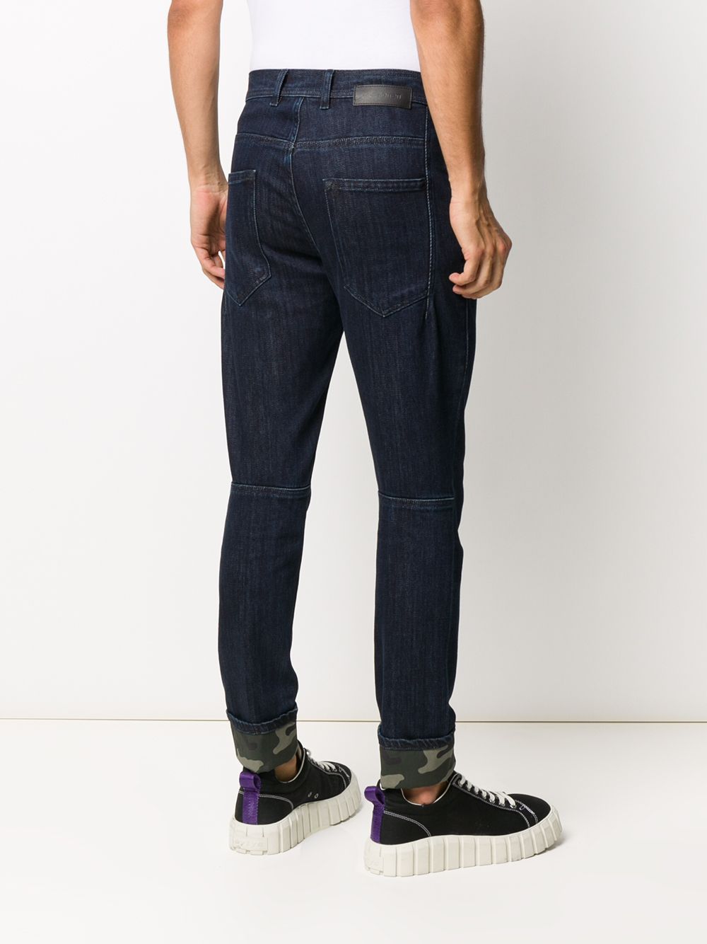 фото Neil barrett джинсы скинни с камуфляжным принтом